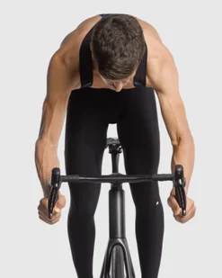 ASSOS Spodnie rowerowe EQUIPE R HABU WINTER BIB TIGHTS S9 black - Spodenki rowerowe - miniaturka - grafika 5