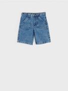 Spodnie i spodenki dla chłopców - Sinsay - Szorty jeansowe - niebieski - miniaturka - grafika 1
