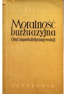 Moralność burżuazyjna - Książki o kulturze i sztuce - miniaturka - grafika 1