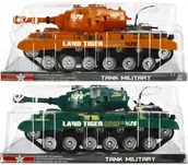 Samochody i pojazdy dla dzieci - Mega Creative, Czołg funkcyjny, 482293 - miniaturka - grafika 1