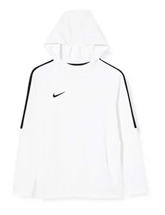 Nike Chłopięca bluza Dry Academy18 Football Hoodie-aj0109 biały biały (White/Black/White/(Black) l - Bluzy dla chłopców - miniaturka - grafika 1