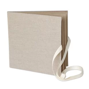 Album harmonijka z wiązaną okładką Eco-Scrapbooking - KRAFT 15,5x15,5 - Scrapbooking - miniaturka - grafika 1