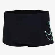 Kąpielówki męskie - Kąpielówki Nike Reflect Logo NESSC583 001 L czarny - miniaturka - grafika 1