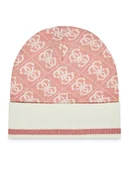 Czapki damskie - Guess Czapka AW9979 WOL01 Różowy - miniaturka - grafika 1