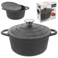 Garnki - Orion Garnek stalowy z pokrywką LITINA, 2,7 l - miniaturka - grafika 1
