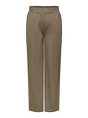 Spodnie damskie - ONLY Spodnie w kolorze khaki - miniaturka - grafika 1