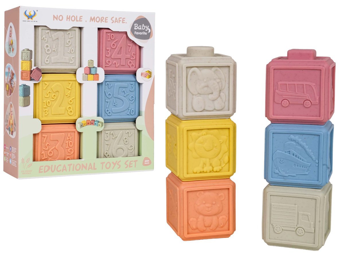 EKO Zestaw Kolorowych Piłek Sensorycznych