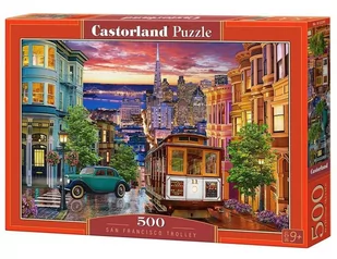 Castorland Puzzle 500 San Francisco Trolley - Puzzle - miniaturka - grafika 1