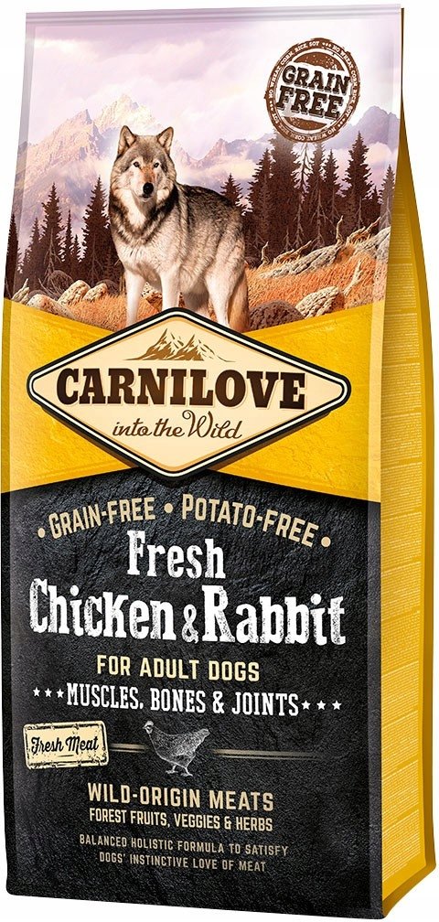 Carnilove Dog Chicken&Rabbit 12 kg