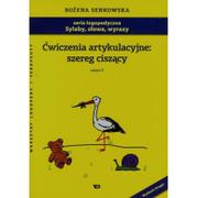Pedagogika i dydaktyka - Wydawnictwo Edukacyjne Ćwiczenia artykulacyjne szereg ciszący Zeszyt 3 - Bożena Senkowska - miniaturka - grafika 1