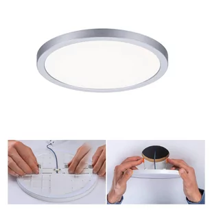 Paulmann panel LED Areo 4 000 K chrom 17,5cm - Oprawy, klosze i abażury - miniaturka - grafika 2