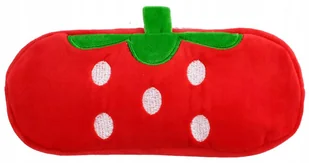 Piórnik Saszetka Kosmetyczka Pluszowa Truskawka - Kosmetyczki, organizery i kuferki - miniaturka - grafika 1