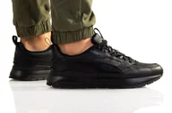 Buty sportowe męskie - Buty Puma R78 Trek Lth M 38320201 czarne - miniaturka - grafika 1