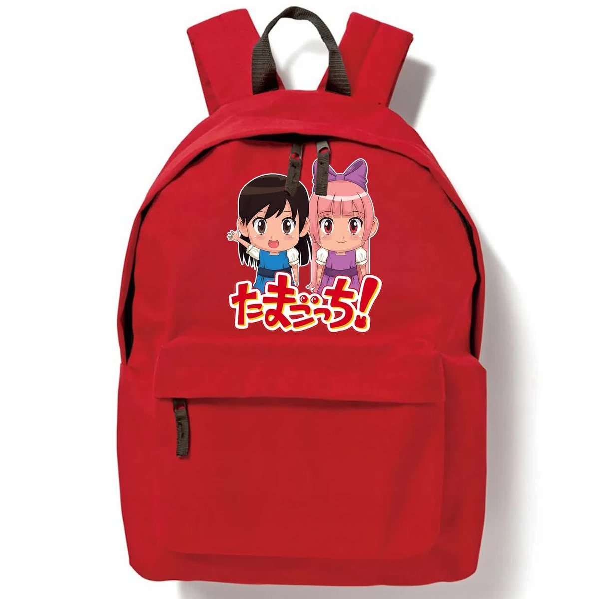 PLECAK Szkolny CZERWONY ANIME Pojemny Wzory