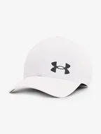 Czapki i chusty sportowe męskie - Męska czapka z daszkiem Under Armour  Isochill Armourvent STR white   L/XL - miniaturka - grafika 1