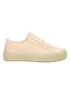 Espadryle damskie - Claudia Ghizzani Espadryle w kolorze jasnoróżowym - miniaturka - grafika 1