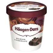 Lody i desery lodowe - Häagen-Dazs Lody czekoladowe z belgijską czekoladą 460 ml - miniaturka - grafika 1