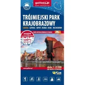 Atlasy i mapy - Plan Trójmiejski Park Krajobrazowy. Mapa wodoodporna, 1:25 000 praca zbiorowa - miniaturka - grafika 1