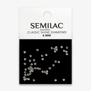 Semilac Ozdoba do Manicure Classic Shine Diamond 6mm - Ozdoby do paznokci - miniaturka - grafika 1
