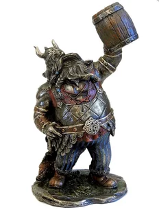 WESOŁY KRASNOLUD WIKING Z KUFLEM FIGURKA VERONESE 18 CM - Figurki dekoracyjne - miniaturka - grafika 1