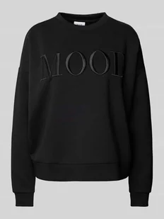 Bluza z prążkowanymi wykończeniami model ‘REFLECT’ - Bluzy damskie - miniaturka - grafika 1