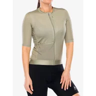 Koszulki rowerowe - Koszulka kolarska damska Odlo Explorer Pro T-Shirt S/U Collar S/S Full Zip - miniaturka - grafika 1
