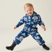 Kurtki i płaszcze dla chłopców - Regatta Dziecięca kurtka kieszonkowa Peppa Pack It Ciemnoniebieski, Rozmiar: 110 cm - miniaturka - grafika 1