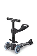 Hulajnogi - Mini Micro, hulajnoga, 3w1 Deluxe Eco, Czarna - miniaturka - grafika 1