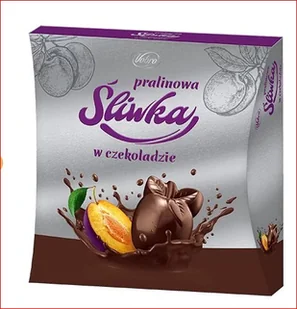 VOBRO BOMBONIERKA 144G PRALINOWA ŚLIWKA W CZEKOLADZIE - Bombonierki i czekoladki - miniaturka - grafika 1
