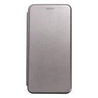 Etui i futerały do telefonów - Forcell Kabura Book Elegance Do Iphone 13 Mini Stalowy - miniaturka - grafika 1