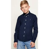 Bluzki dla chłopców - Tommy Hilfiger Koszula | Regular Fit - miniaturka - grafika 1