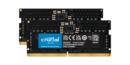 RAM 16GB kit (2x 8GB) Crucial SO-DIMM DDR5 4800MHz PC5-38400 | CT2K8G48C40S5