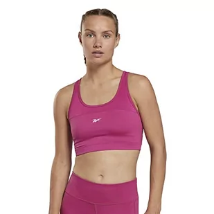 Reebok Damski biustonosz sportowy z siateczką - Biustonosze - miniaturka - grafika 1