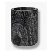 Kubki na szczoteczki do zębów - Czarny marmurowy kubek na szczoteczki do zębów Marble – Mette Ditmer Denmark - miniaturka - grafika 1