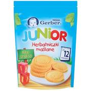 Desery dla dzieci - Gerber Junior, Herbatniczki maślane, 180 g, 12m+ - miniaturka - grafika 1