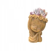 Donice - Doniczka głowa dziewczynki - miniaturka - grafika 1