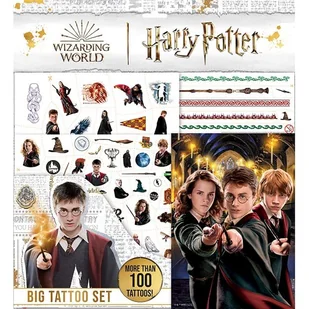 JM Duży zestaw tatuaży Harry Potter - Zabawki kreatywne - miniaturka - grafika 1