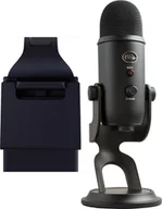 Lampy studyjne - Lampa studyjna Logitech Lampa Litra Glow + Yeti USB Blackout 988-000229 - miniaturka - grafika 1