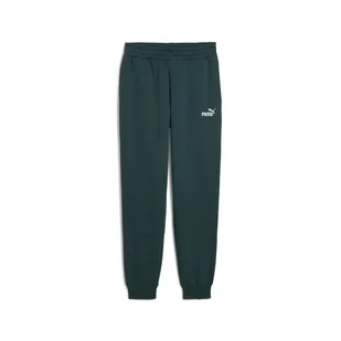 Męskie Spodnie PUMA ESS NO. 1 LOGO SWEATPANTS FL CL (S) 68260775 – Zielony - Spodnie męskie - miniaturka - grafika 1