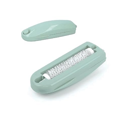 PARENCE.- Szczotka zbiera okruchy/Wygodny w domu na sofę, obrusy, fotele/Wygodny dla samochodu w krzesłach, dywanie, klatce piersiowej -18,5x5,5 cm, tabletce typu pędzel, losowy kolor