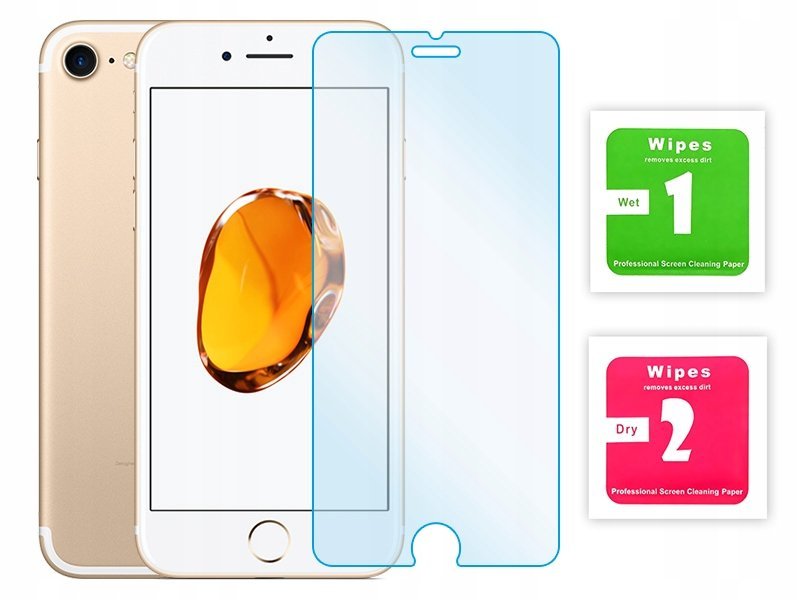 SZKŁO HARTOWANE OCHRONNE SZYBKA OCHRONA EKRANU do IPHONE 7 8 SE 2020 2022