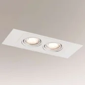 Oprawy, klosze i abażury - Shilo Oprawa wpuszczana EBINO H 7320 biały 7320 - miniaturka - grafika 1