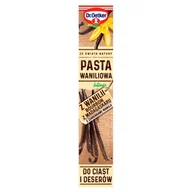 Dodatki do ciast w proszku - Dr Oetker PASTA WANILIOWA 19G Zakupy dla domu i biura! 74847534 - miniaturka - grafika 1