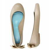 Baleriny - Baleriny eleganckie matowe wygodne balerinki Oka-B, rozmiar 36 - miniaturka - grafika 1