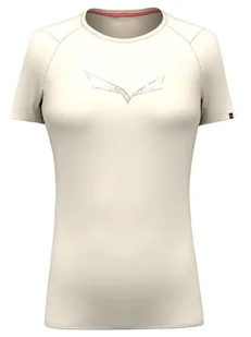 Salewa Koszulka "Pure" w kolorze kremowym - Koszulki i topy damskie - miniaturka - grafika 1