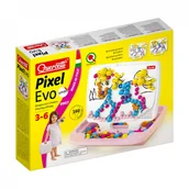 Zabawki kreatywne - Quercetti zestaw Mozaika Pixel Evo Girl Small - miniaturka - grafika 1