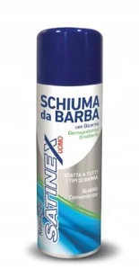 Satinex, Pianka do golenia z gliceryną, 300ml - Kosmetyki do golenia - miniaturka - grafika 1