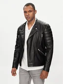 Kurtki męskie - Serge Pariente Kurtka skórzana Gladiator Czarny Regular Fit - miniaturka - grafika 1