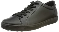 Sneakersy damskie - ECCO Sneakersy Soft 7 W 47030351052 Czarny - miniaturka - grafika 1