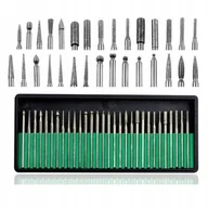 Frezarki do paznokci - Frezy do frezarki diamentowe zestaw, 30 szt. - miniaturka - grafika 1